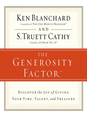 cover image of The Generosity Factor